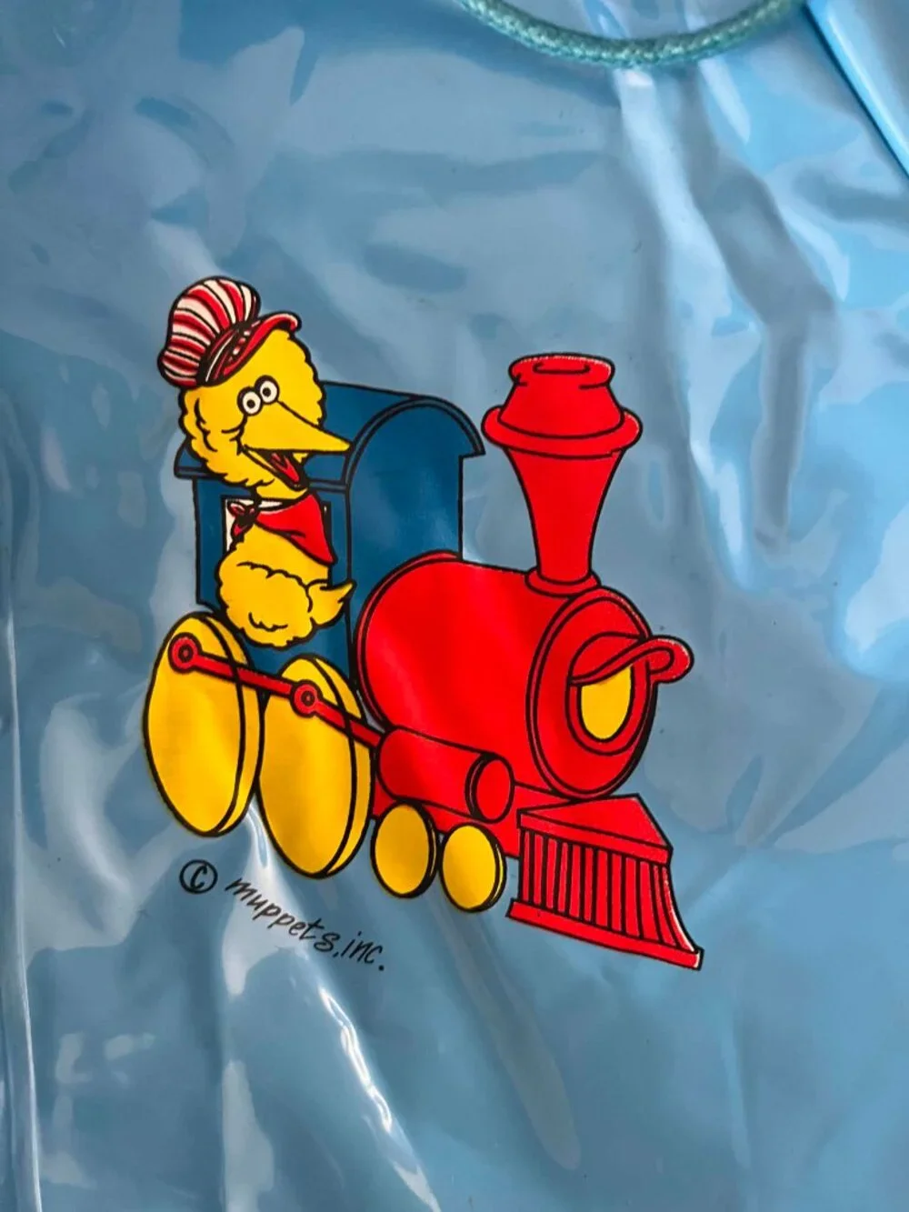 Vintage 80s Sesame Street Raincoat Toddler